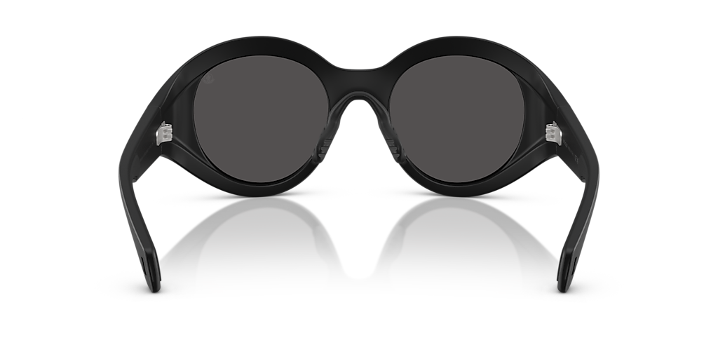 Moncler ME8005 Futuro S (51 - 20) com Lentes Cinza e Armação Preto