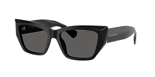 Tiffany & Co. TF4253F XL (55 - 16) with Grey lenses and Black