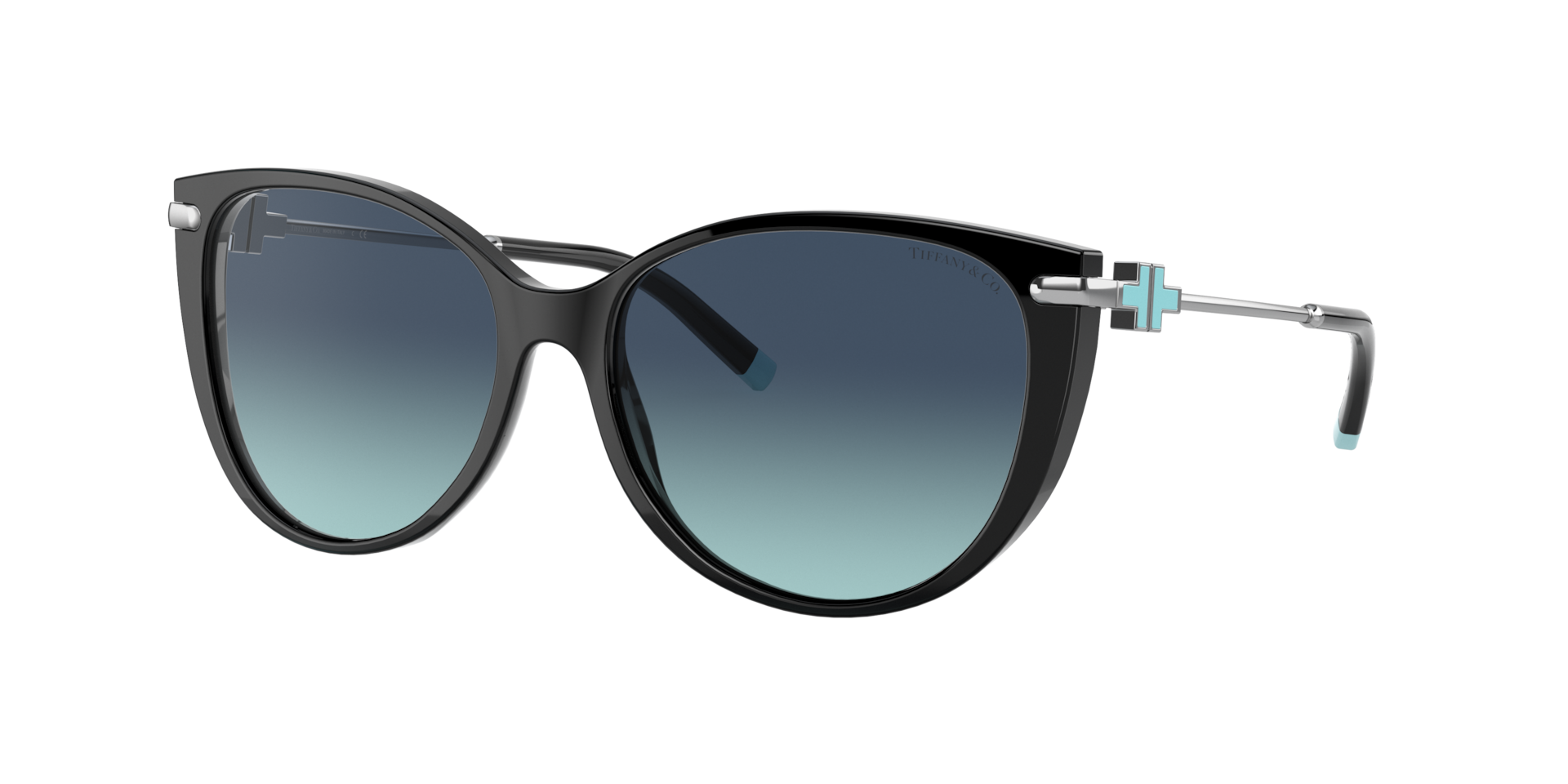 Tiffany & Co. TF4178F XL (57 - 16) with Blue lenses and Black