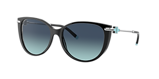 Tiffany & Co. TF4178 XL (57 - 16) with Brown lenses and Tortoise
