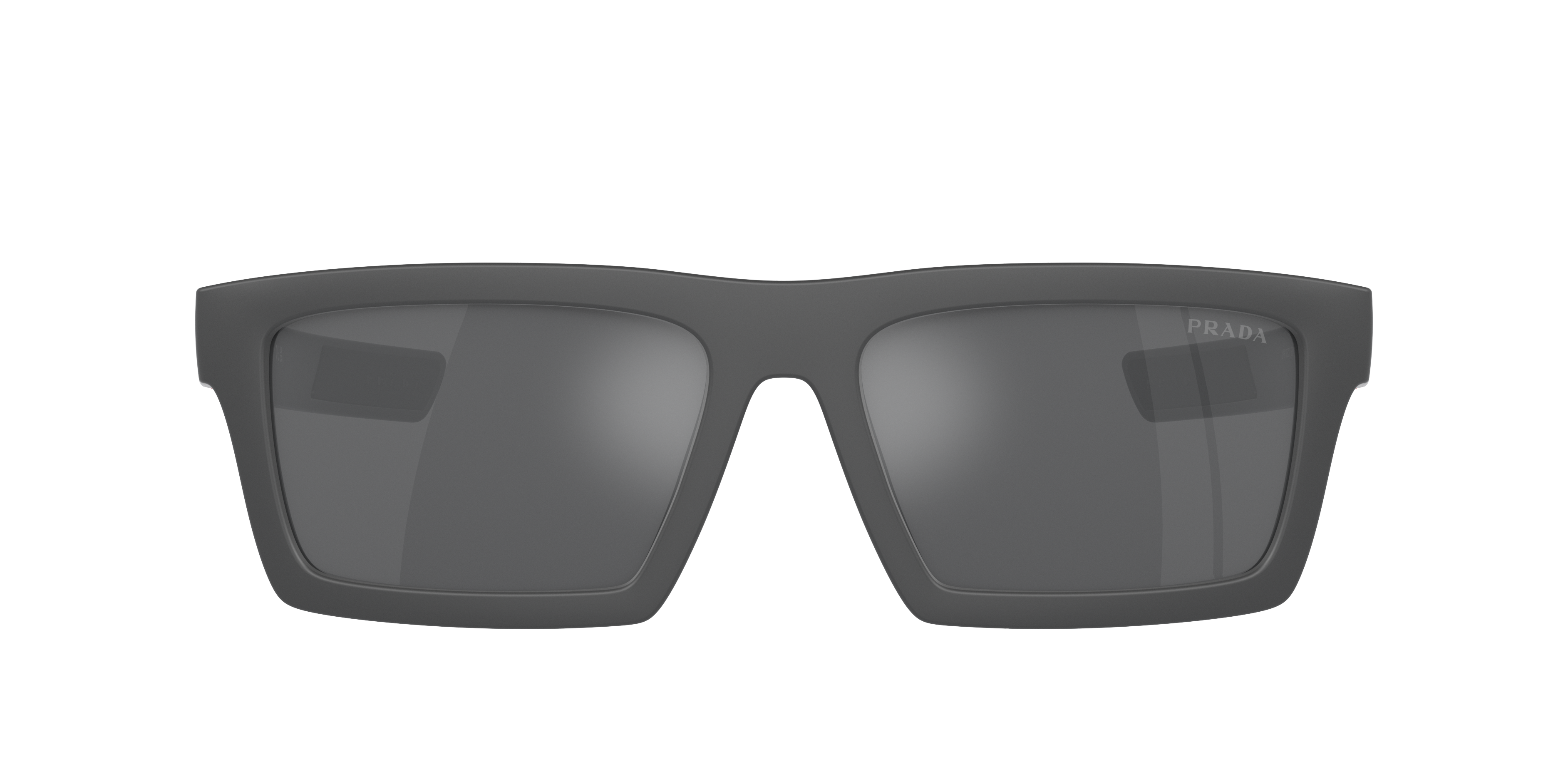Prada Linea Rossa PS 02ZSU XXL (55 - 18) with Silver lenses and