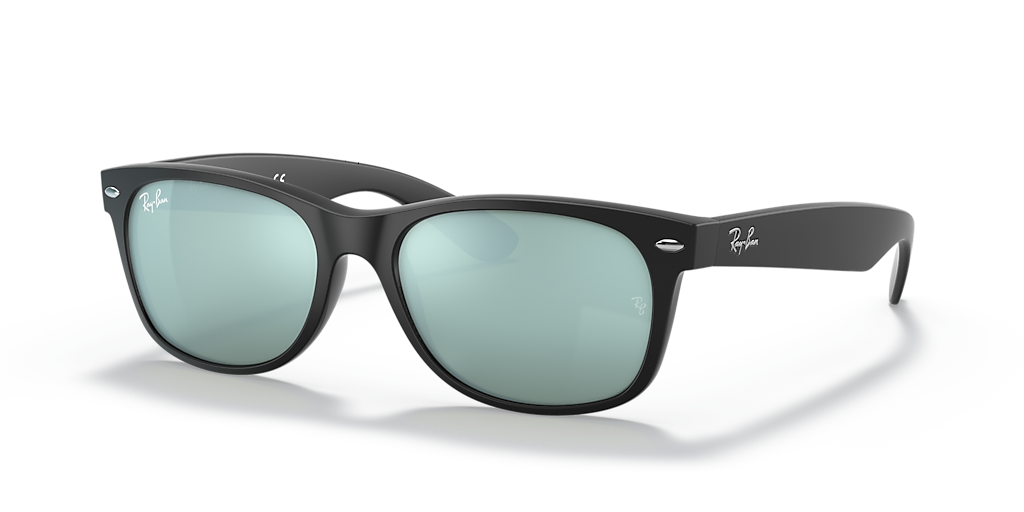 Ray-Ban New Wayfarer Flash M (55 - 18) with Silver lenses and