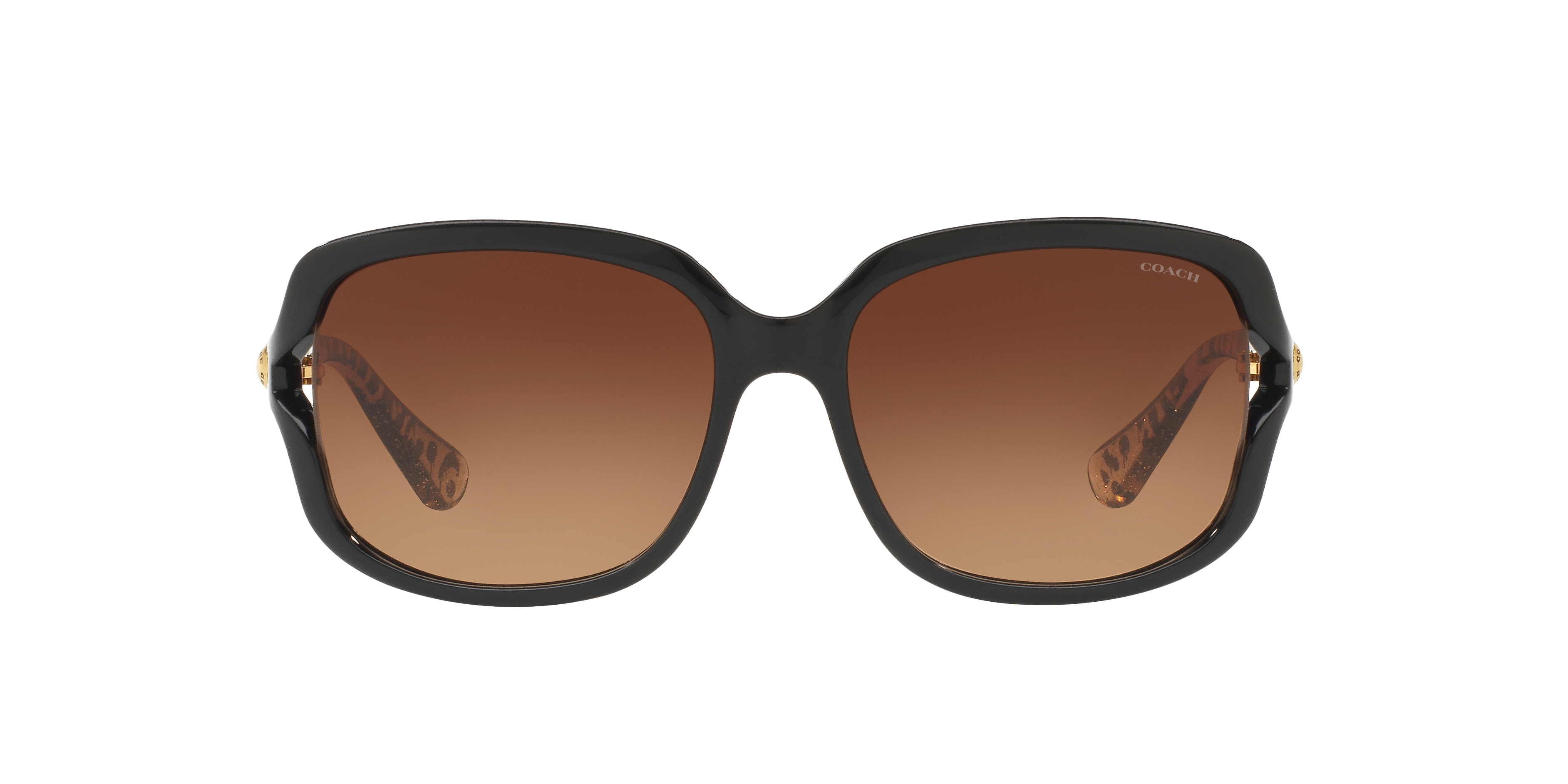 Coach L149 S (57 - 16) with Brown lenses and Black frame
