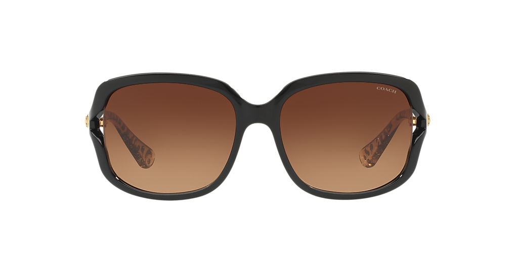 Coach L149 S (57 - 16) with Brown lenses and Black frame