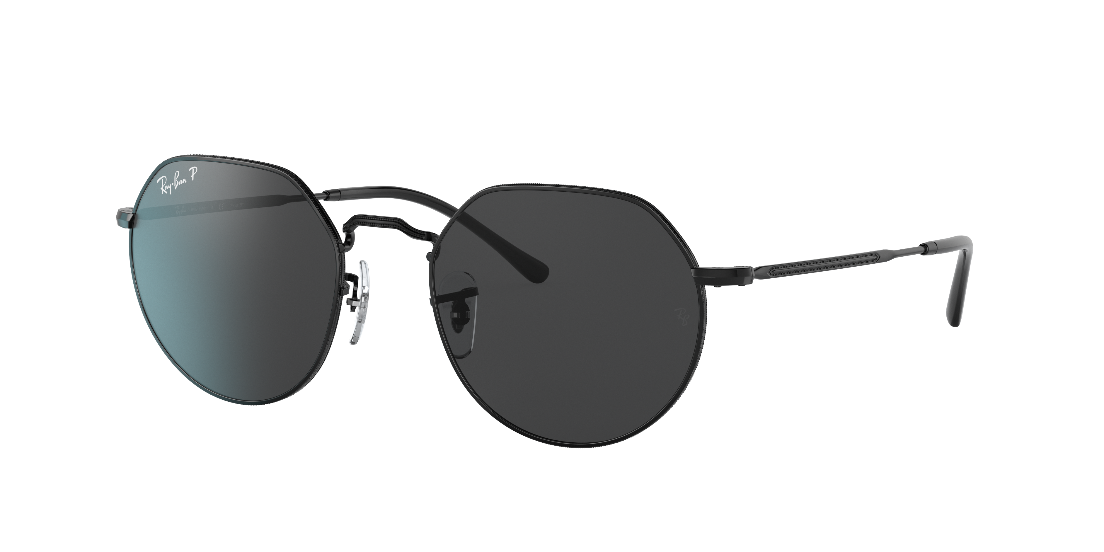 Ray-Ban Jack L (53 - 20) with Black lenses and Black frame