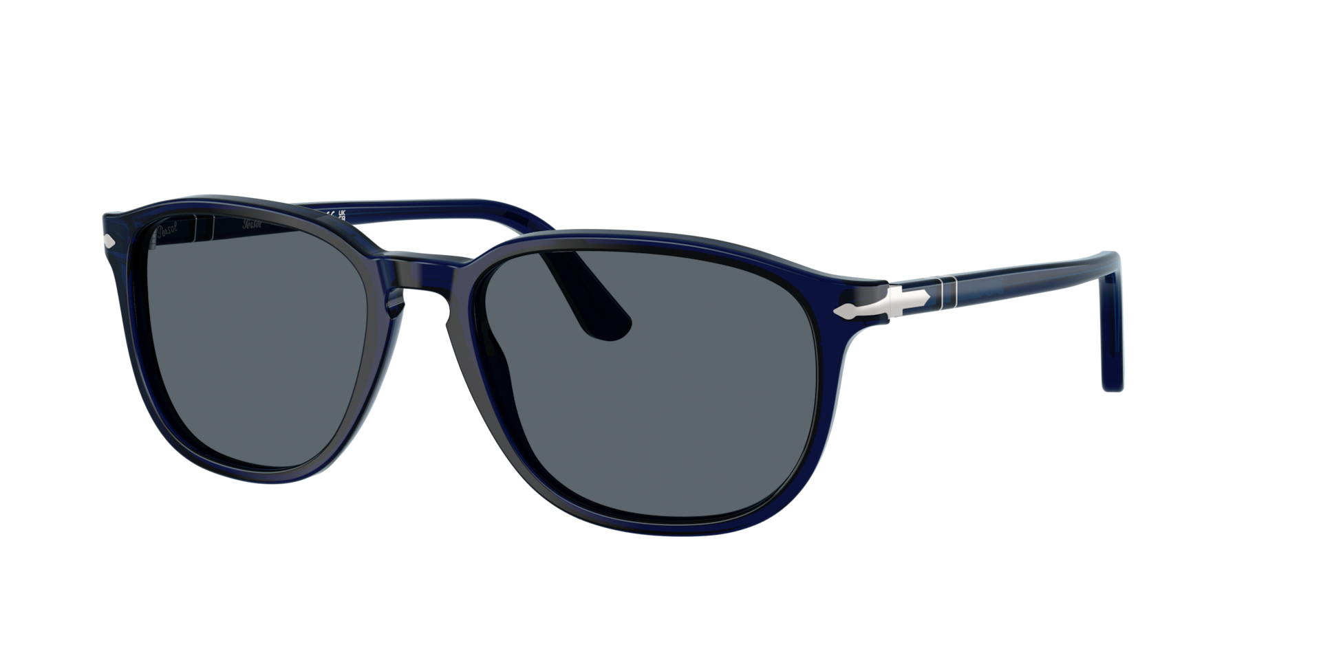 Persol Mann Sunglass PO3019S - Rahmenfarbe: Cobalto, Linsenfarbe: Blau
