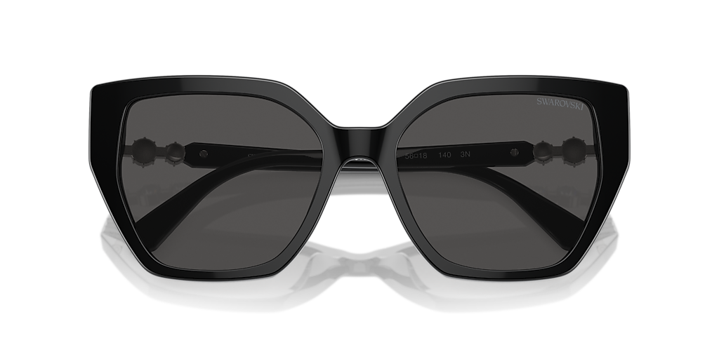 Swarovski SK6016 M (56 - 18) with Grey lenses and Black frame