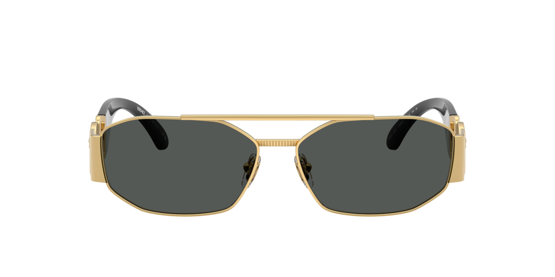 Versace VE2287 L (58 - 14) with Grey lenses and Gold frame