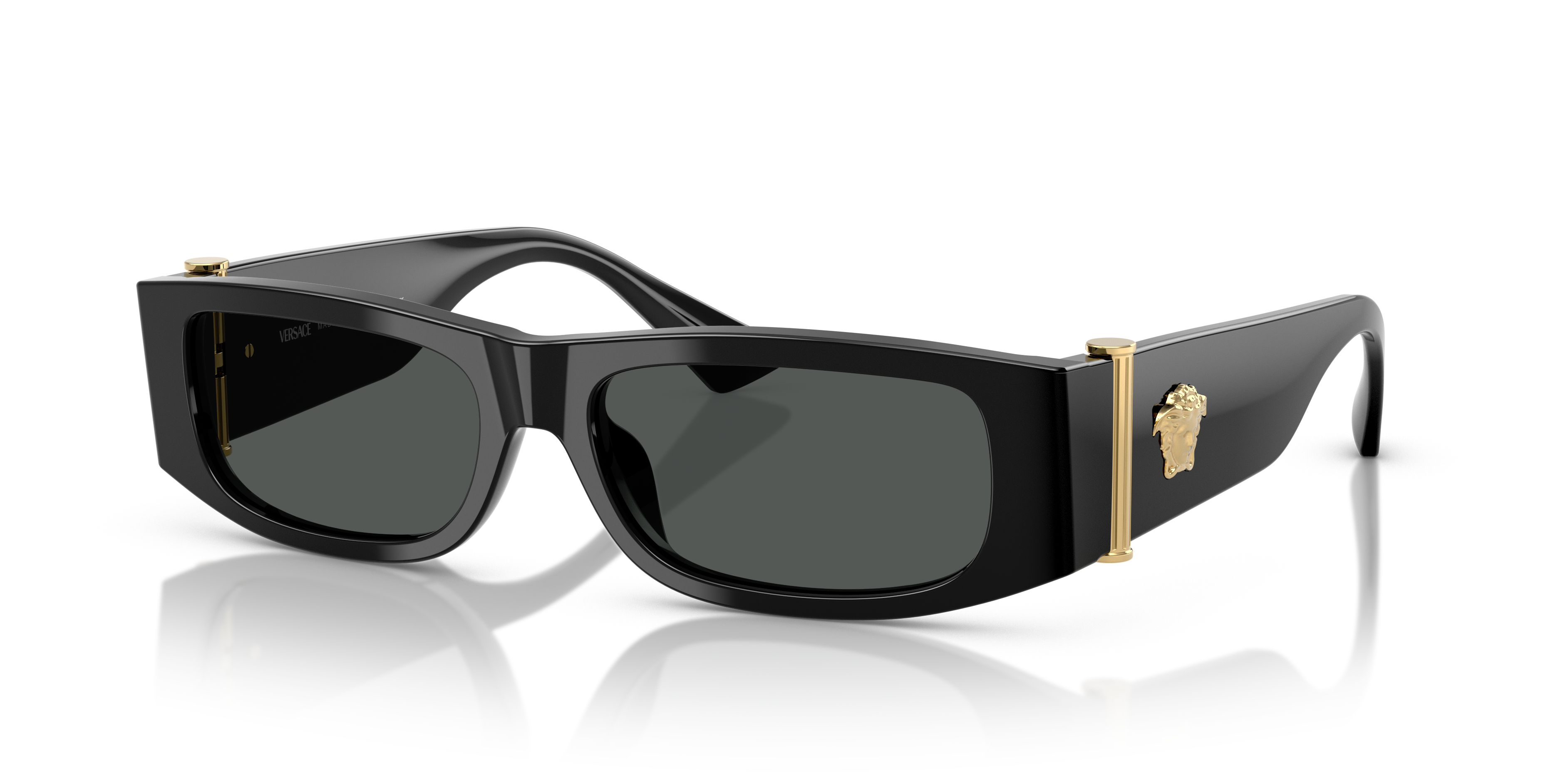Versace VE4476U XXL (55 - 16) with Grey lenses and Black frame