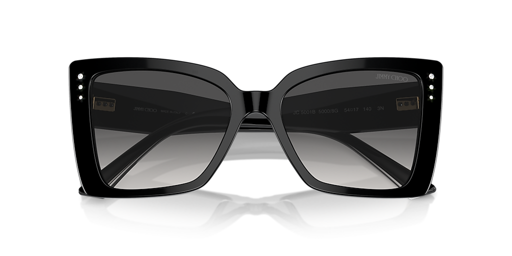 Jimmy Choo JC5001B S (54 - 17) with Grey lenses and Black frame