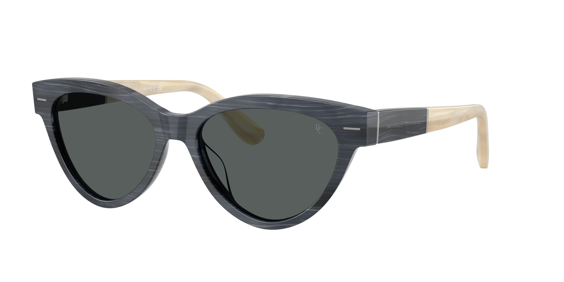 Brunello Cucinelli Woman Sunglass BC4032S - Frame color: Panama Nera, Lens color: Eclisse Polarized