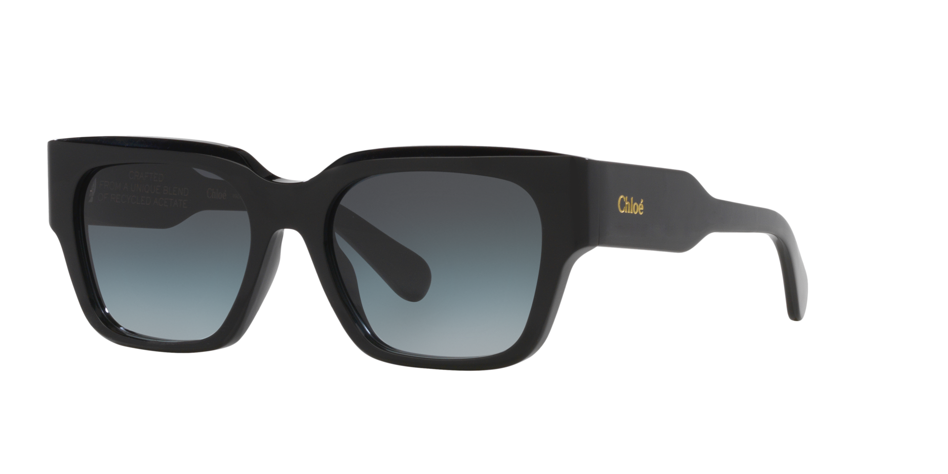 Chloé CH0190S M (54 - 18) with Grey lenses and Black frame