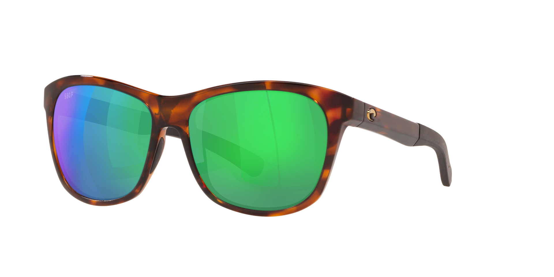 Costa Femme Sunglass Vela - Couleur du Monture caille Couleur de Lentille Effet miroir Vert 109 €