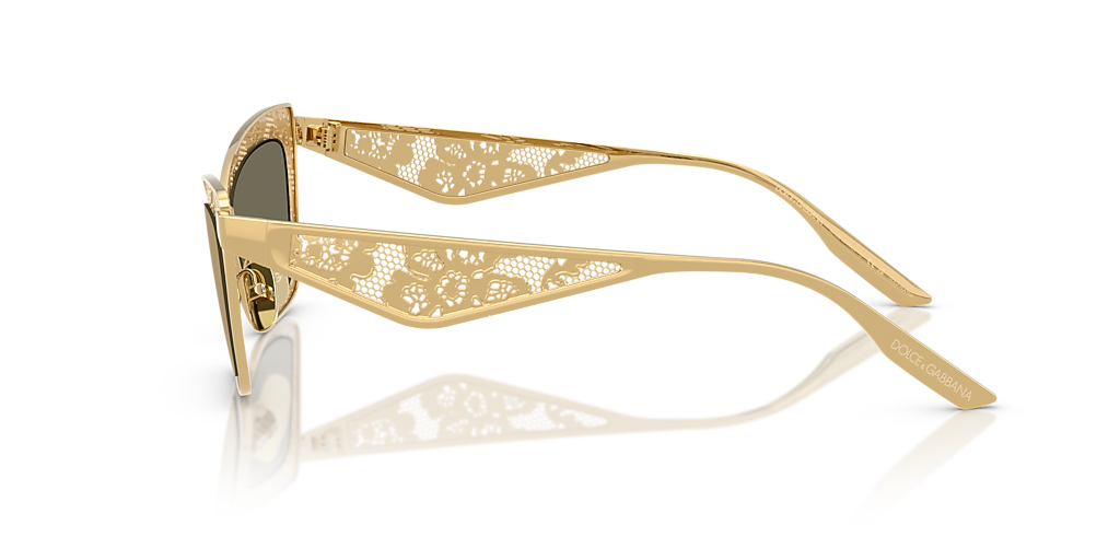 Dolce&Gabbana DG2311 XXL (51 - 20) with Gold lenses and Gold frame