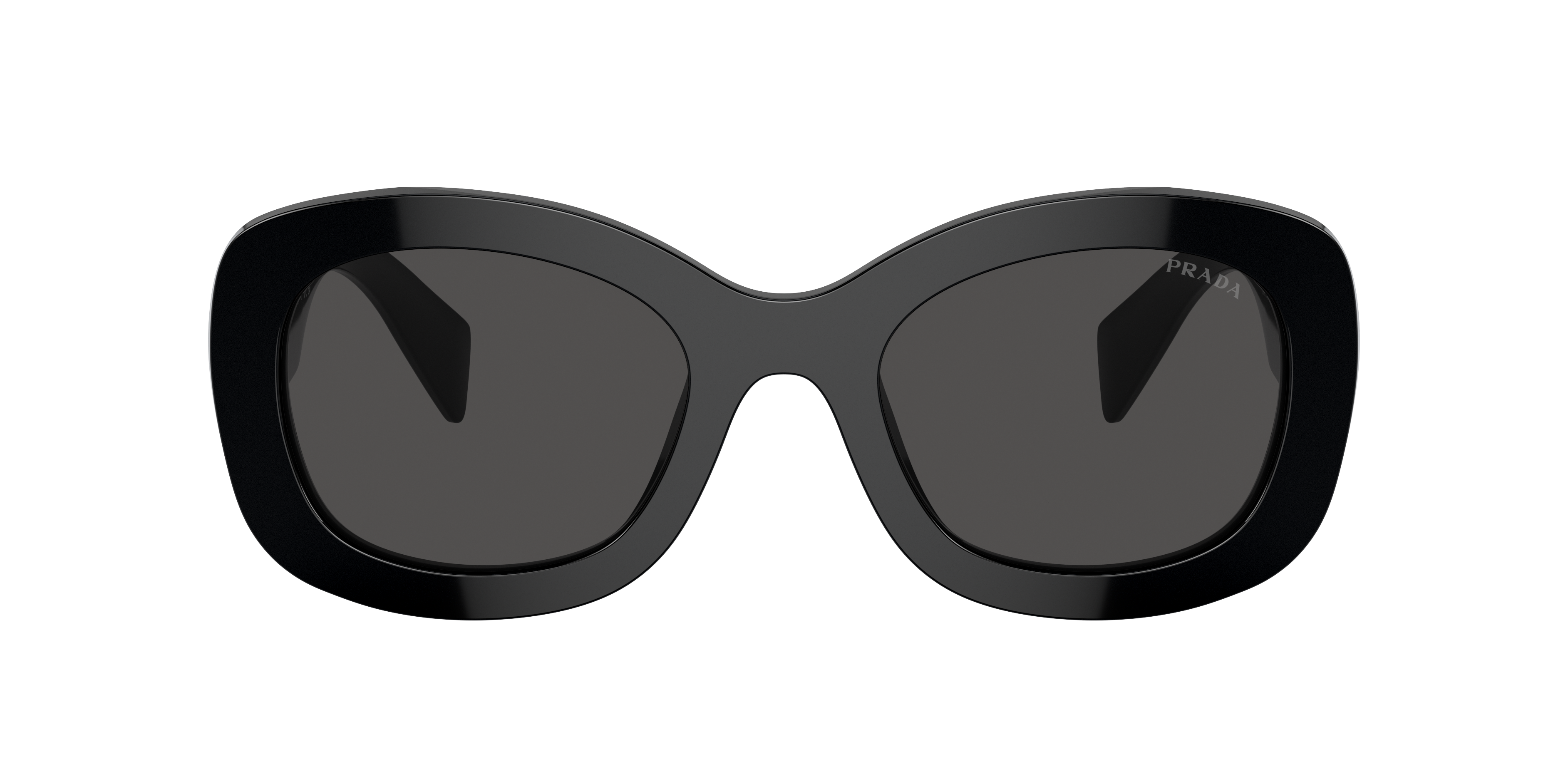 Prada PR A13S L (54 - 23) with Grey lenses and Black frame