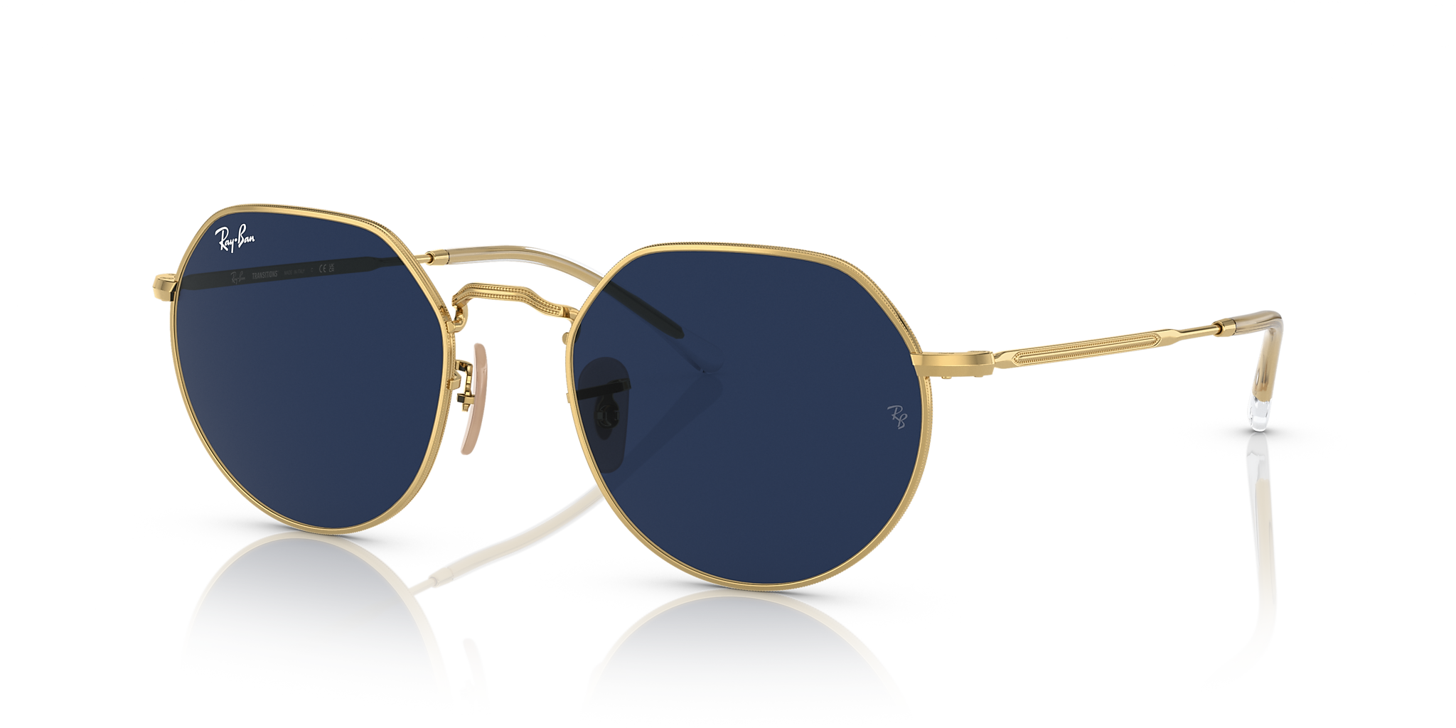 Ray ban 調光　サングラス　RB3565 JACK TRANSITIONS Ray-Ban Jack Transitions® M (51 - 20) with Transparent lenses and