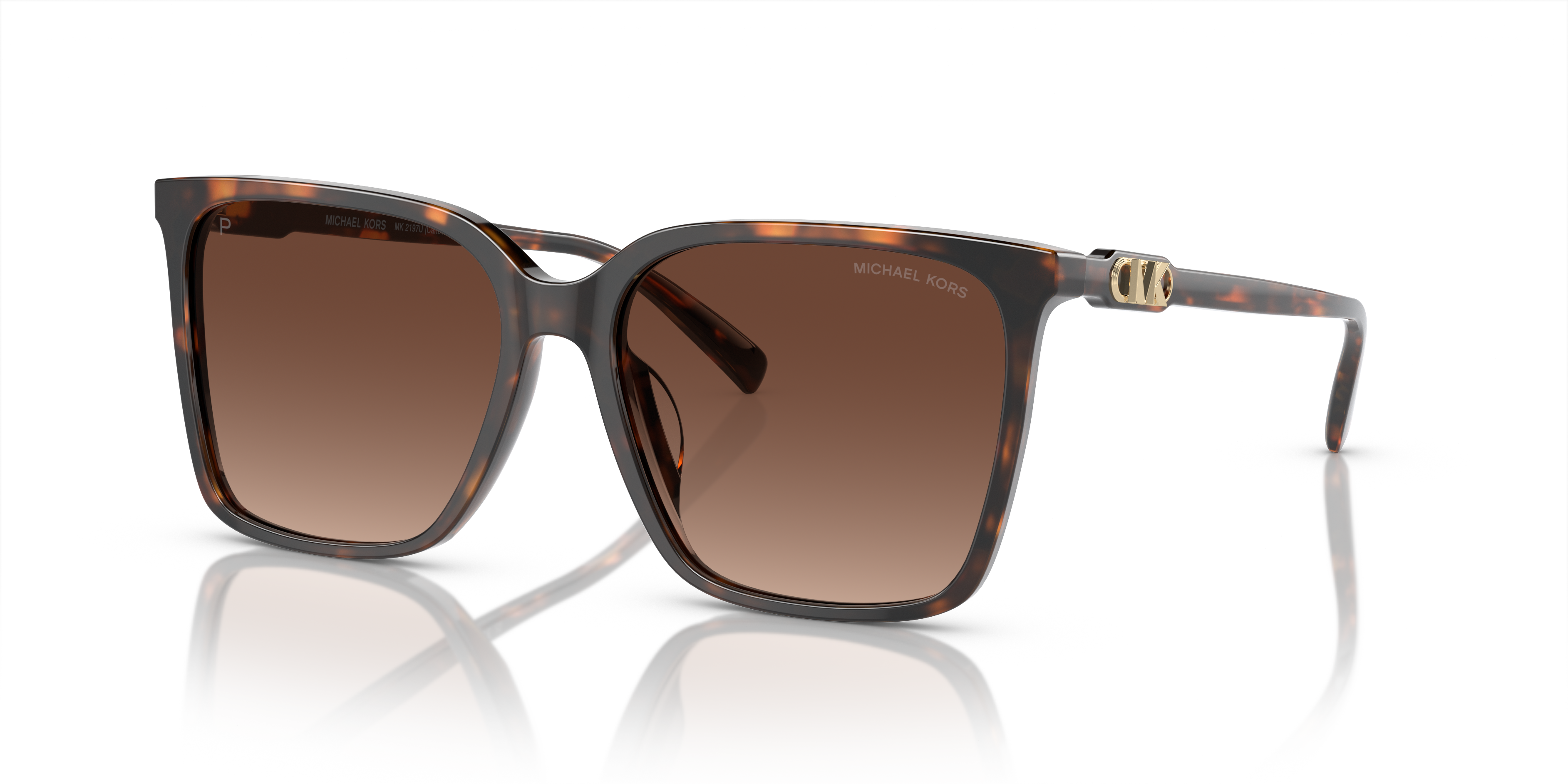 タカラ ニクロチェンシリーズ MC-17&MC-18 Michael Kors Canberra L (56 - 16) with Brown lenses and Tortoise