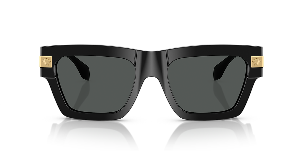 Versace VE4464 XXL (52 - 20) with Grey lenses and Black frame