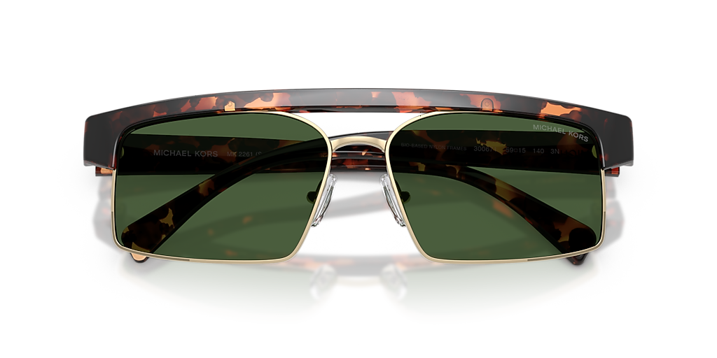 Michael Kors Saint Lucia XL (59 - 15) with Green lenses and