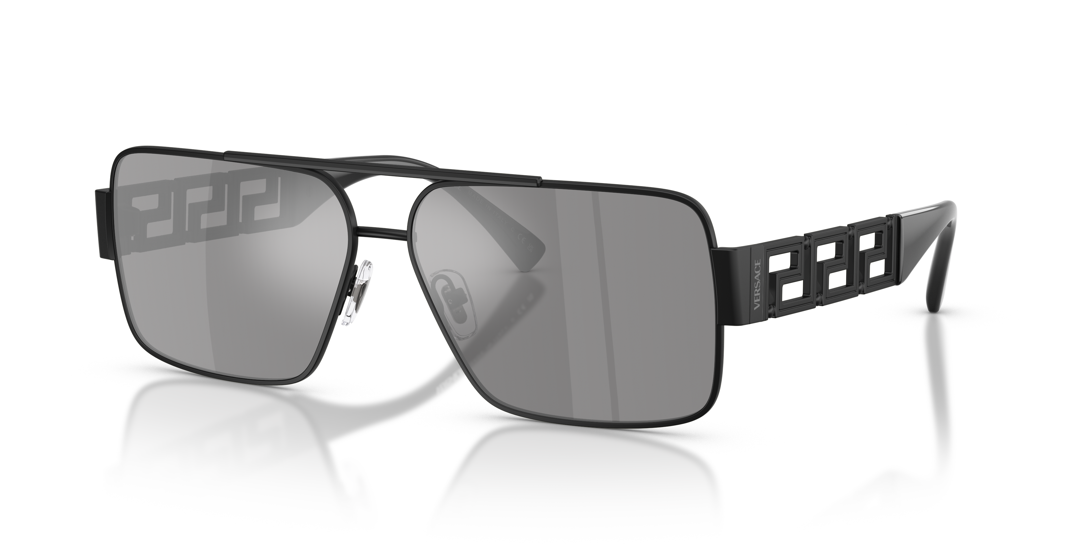 Versace VE2290 XL (61 - 13) with Silver lenses and Black frame
