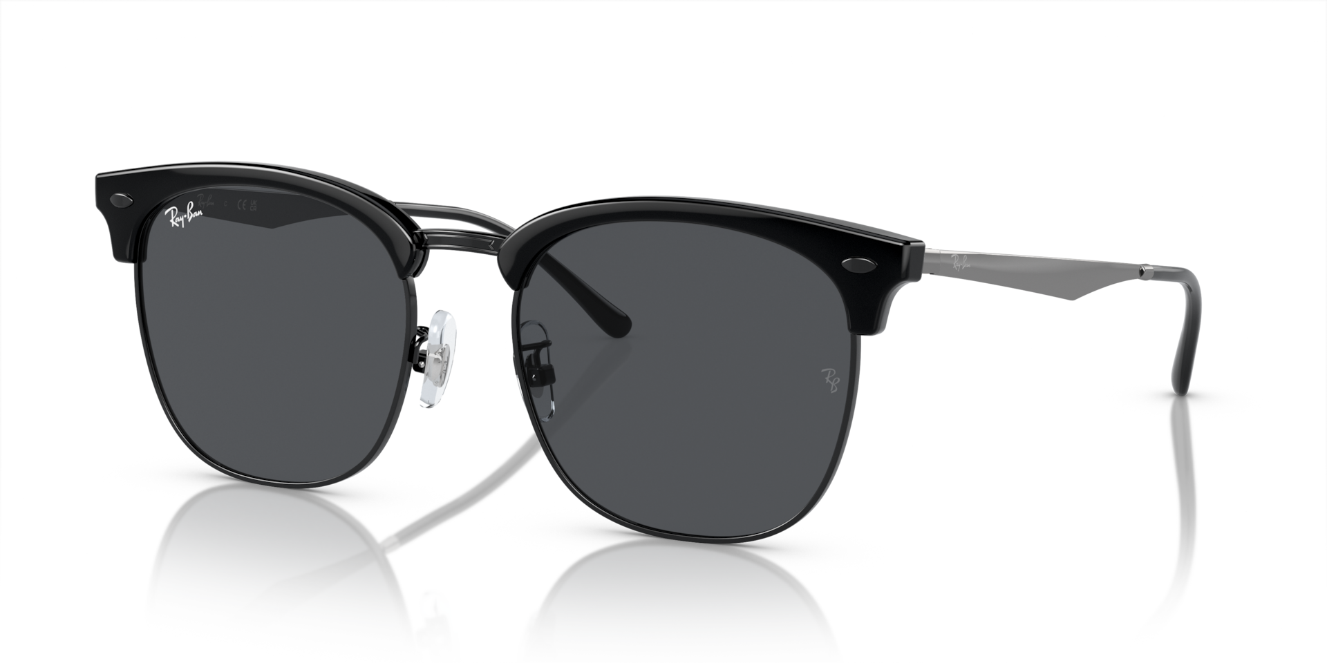 Ray-Ban RB4418D XXL (56 - 19) with Grey lenses and Black frame