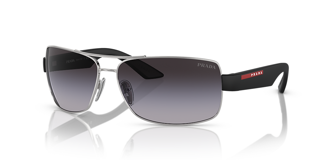 Prada Linea Rossa PS 50ZS XXL (65 - 14) with Grey lenses and