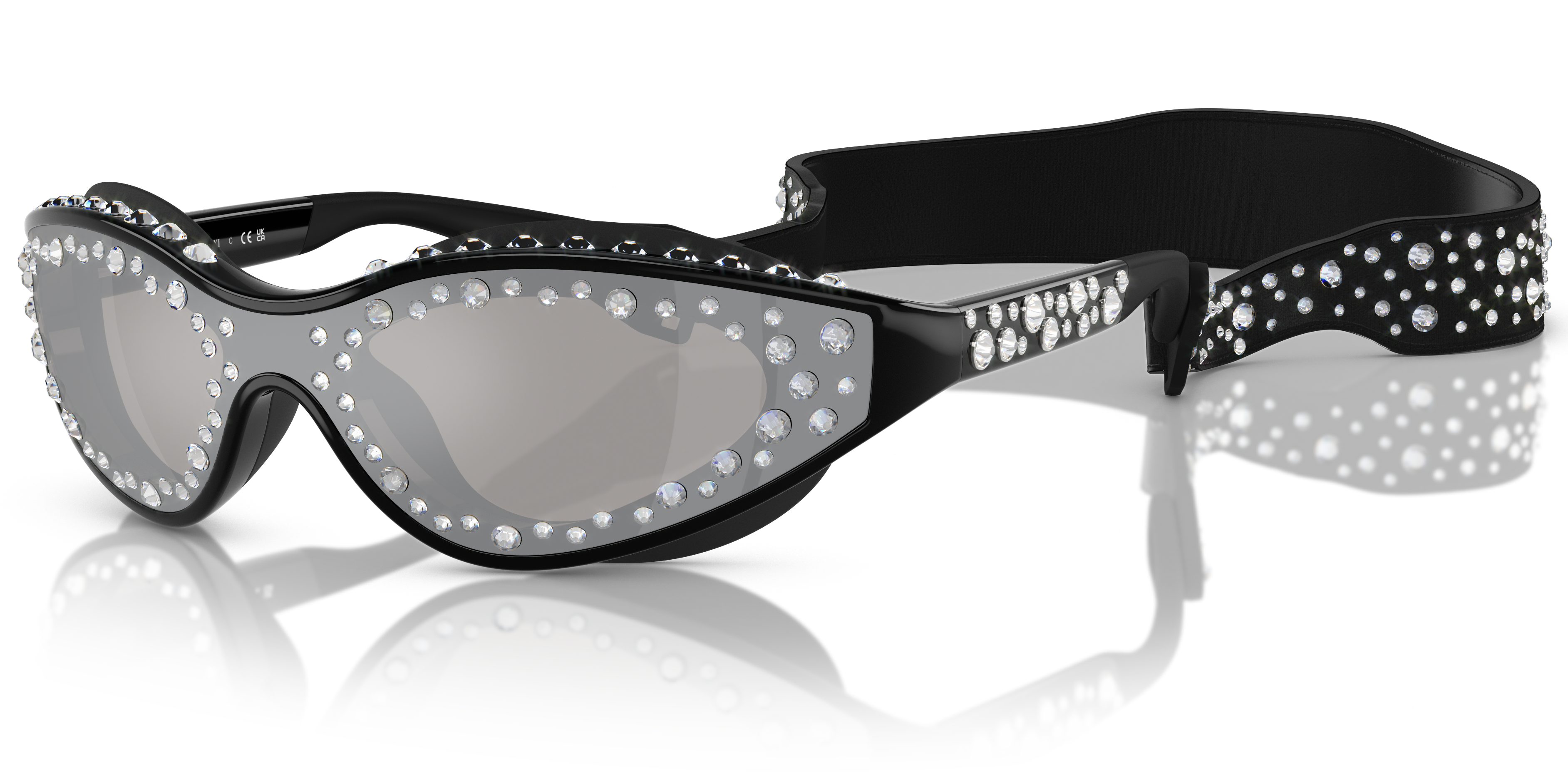 Swarovski SK6024 XXL (0 - 142) with Silver lenses and Black frame