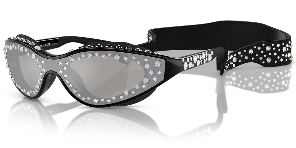 Swarovski SK6024 XXL (0 - 142) with Silver lenses and Black frame