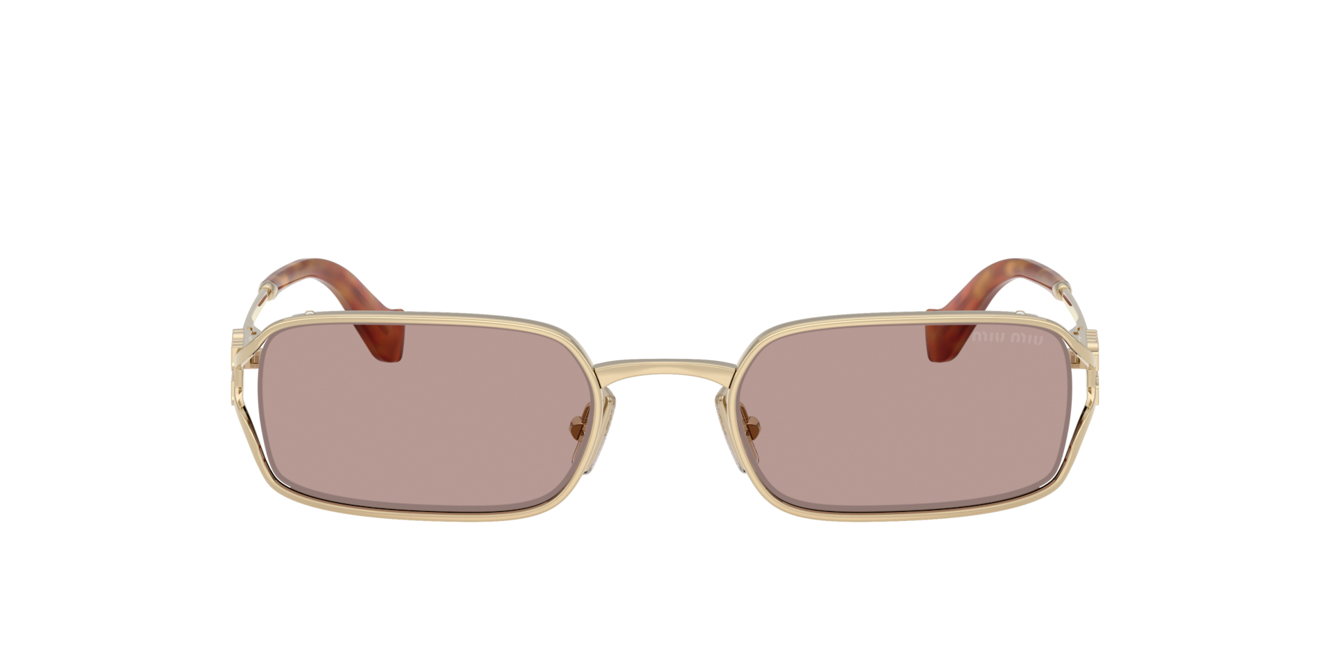 Miu Miu MU C50S M (52 - 21) with Violet lenses and Gold frame
