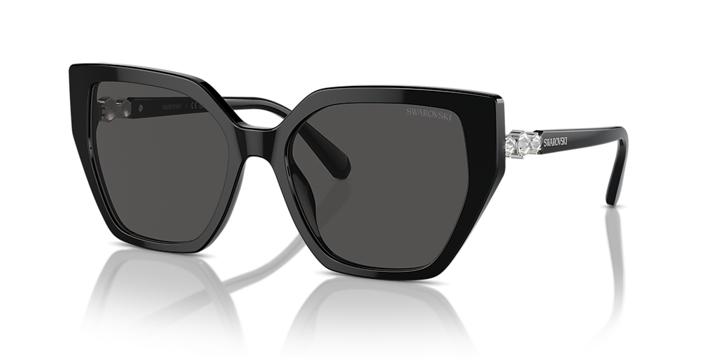 Swarovski SK6016 M (56 - 18) with Grey lenses and Black frame