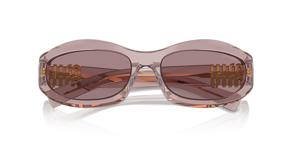 Miu Miu MU 14ZS S (59 - 17) with Violet lenses and Violet frame
