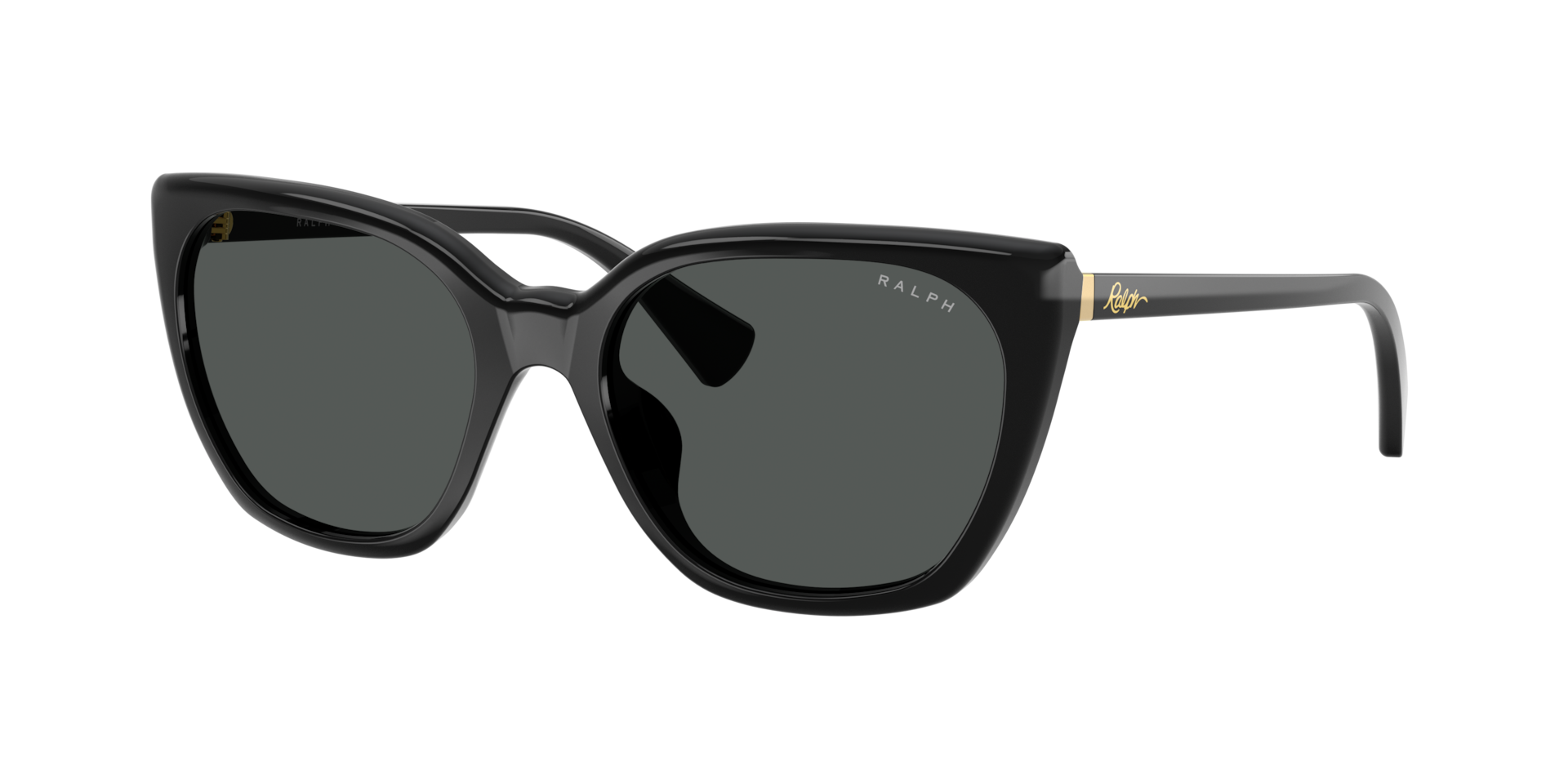 Ralph Woman Sunglass RA5330U -  Frame color: Shiny Black, Lens color: Light Grey