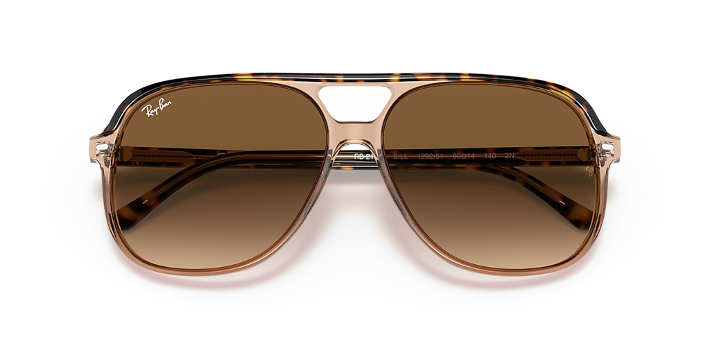 Ray-Ban Bill XS (56 - 14) with Brown lenses and Tortoise frame
