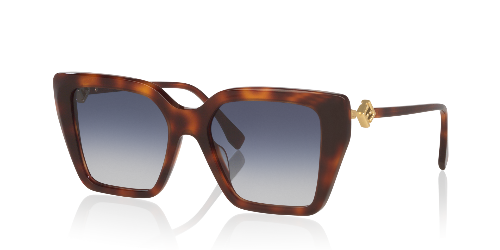 Fendi Ff Diamonds FE40161I S (54 - 18) with Blue lenses and