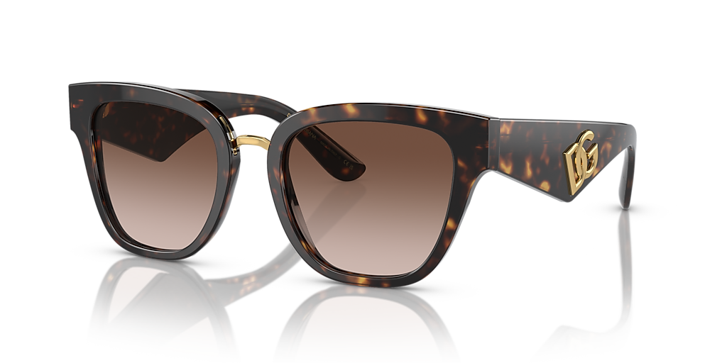 Dolce&Gabbana DG4437 M (51 - 20) with Brown lenses and Tortoise