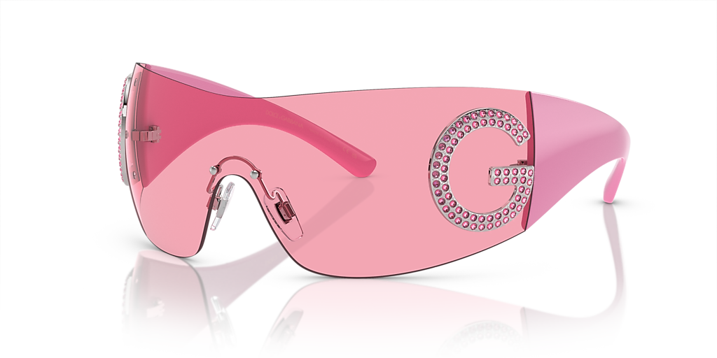 Dolce&Gabbana DG2298B S (0 - 140) with Pink lenses and Pink frame