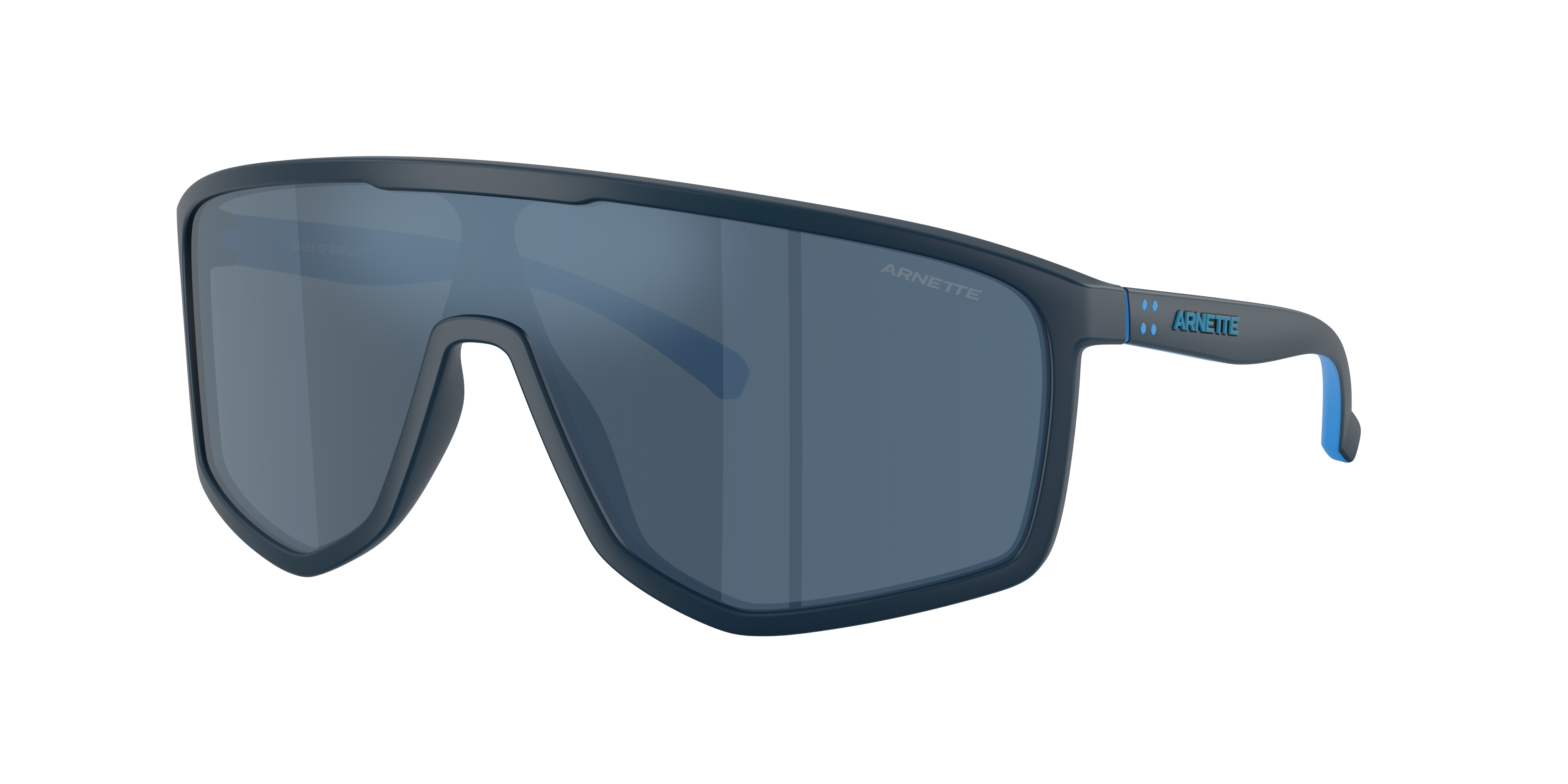 Arnette Man Sunglass Stripe-M -  Frame color: Dark Blue, Lens color: Dark Blue Mirror Blue