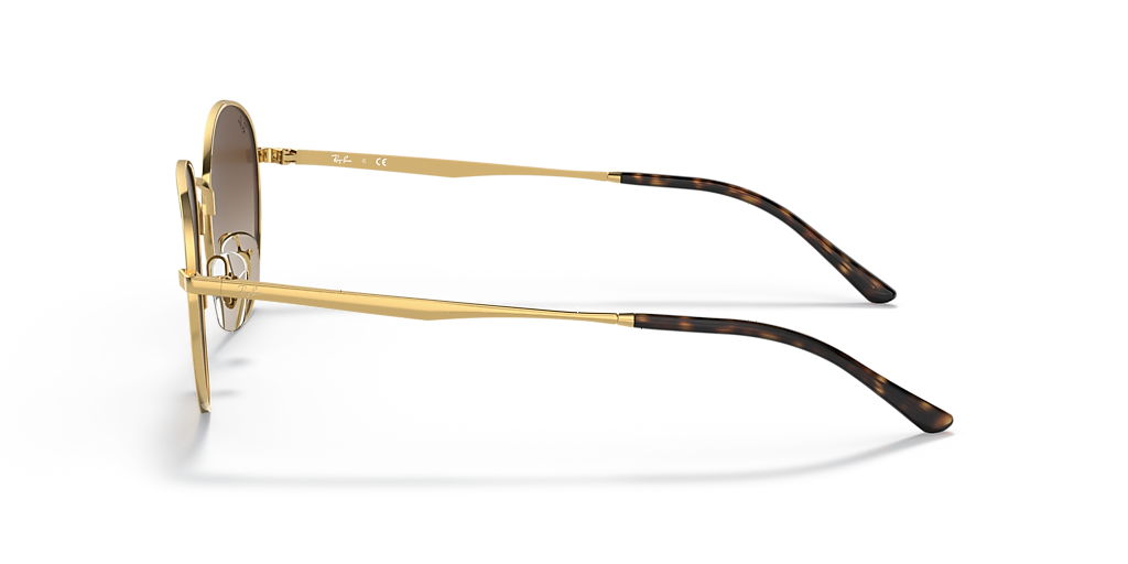 Ray-Ban RB3681 S (50 - 20) with Brown lenses and Gold frame
