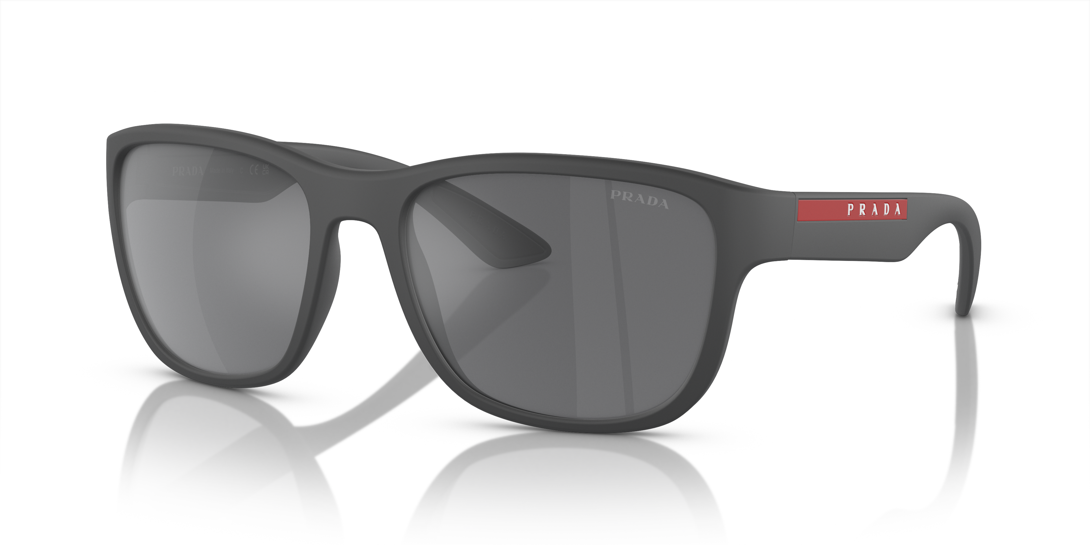 Prada Linea Rossa PS 01US Active XXL (59 - 19) with Grey lenses
