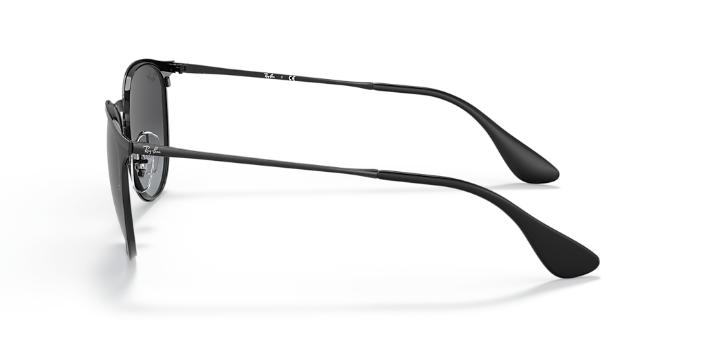 Ray-Ban Erika Metal M (54 - 19) com Lentes Cinza e Armação Preto