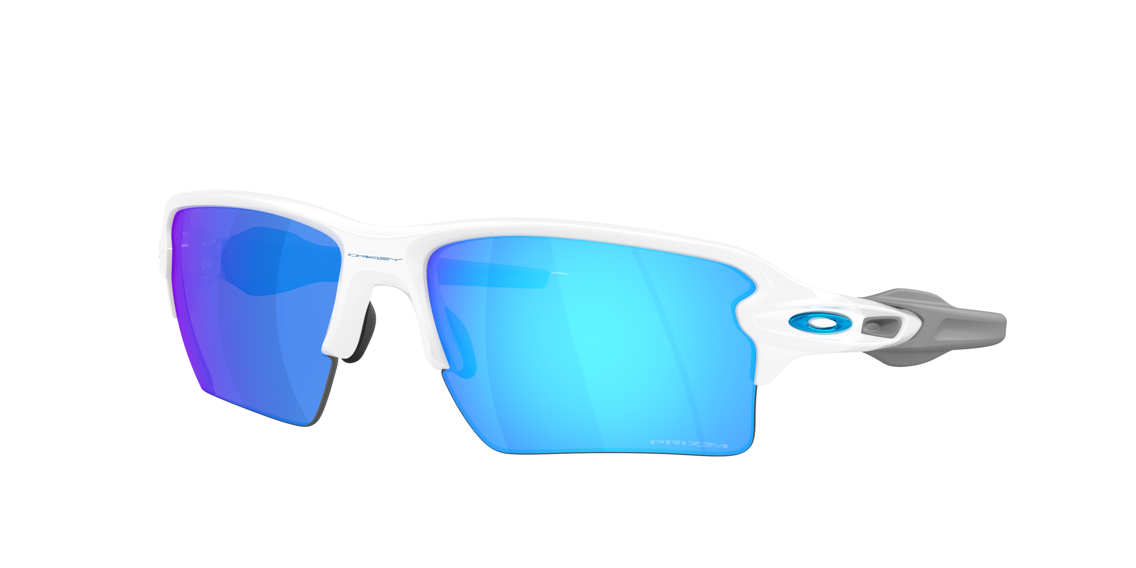 Oakley Flak® 2.0 XXL M (63 - 10) with Blue lenses and White frame