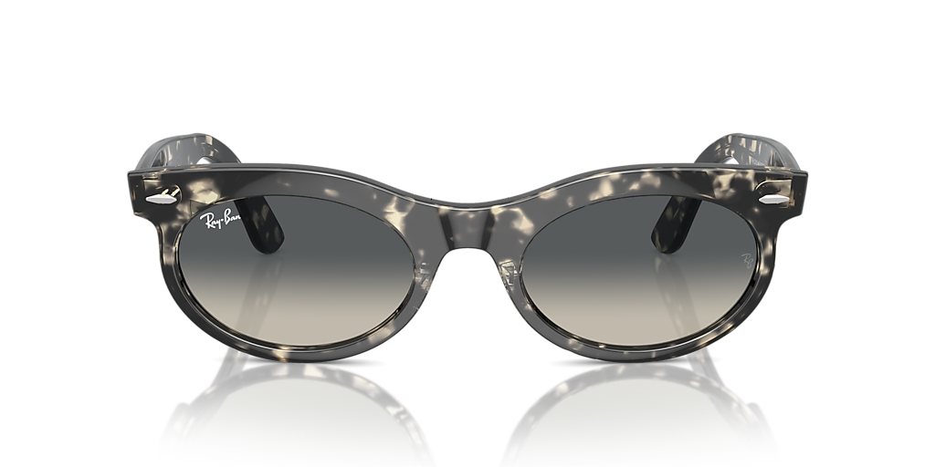 Ray-Ban Wayfarer Oval M (50 - 22) with Grey lenses and  display picture 1