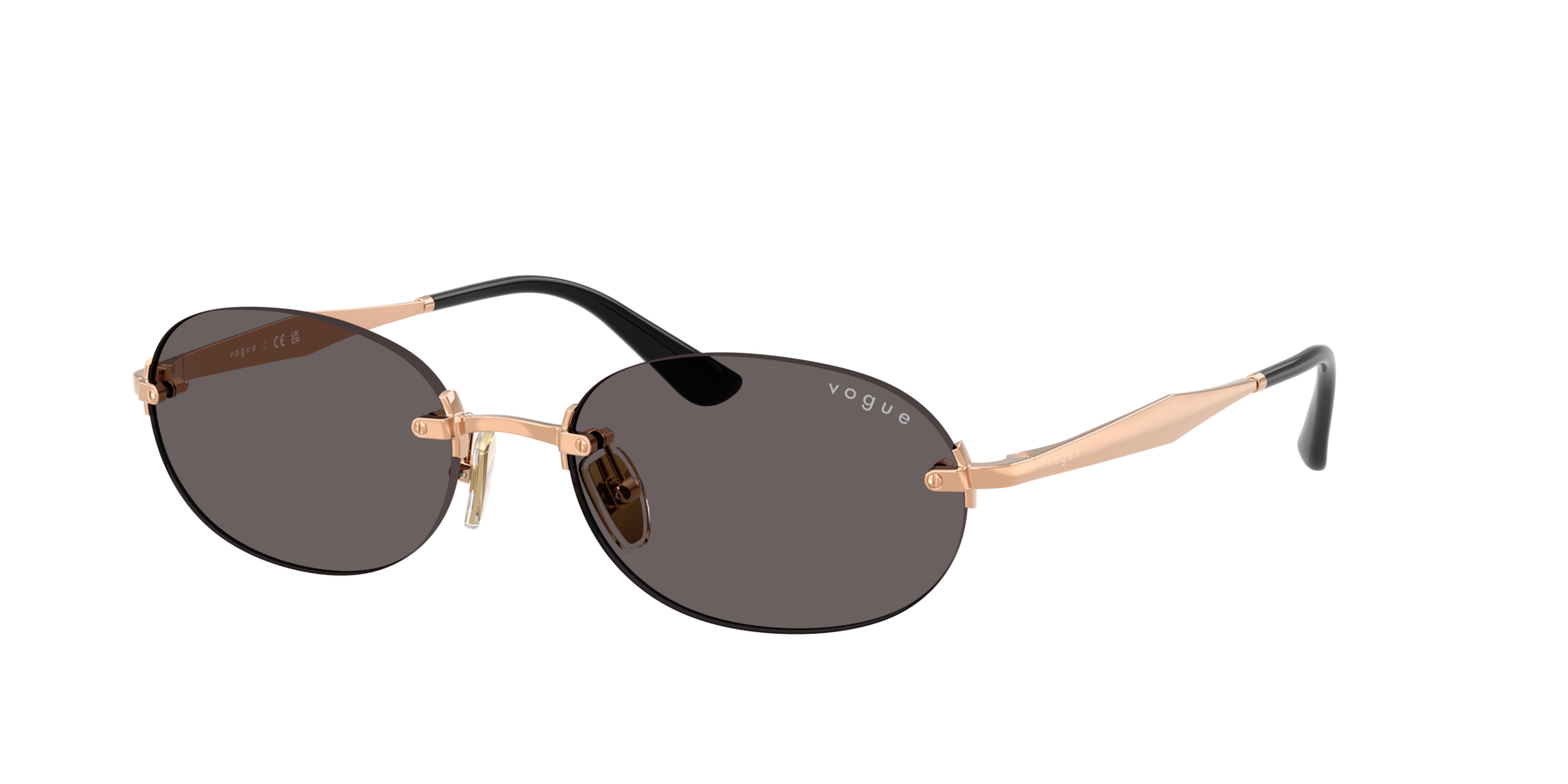 Vogue Eyewear VO4342S L (55 - 18) with Grey lenses and Pink frame