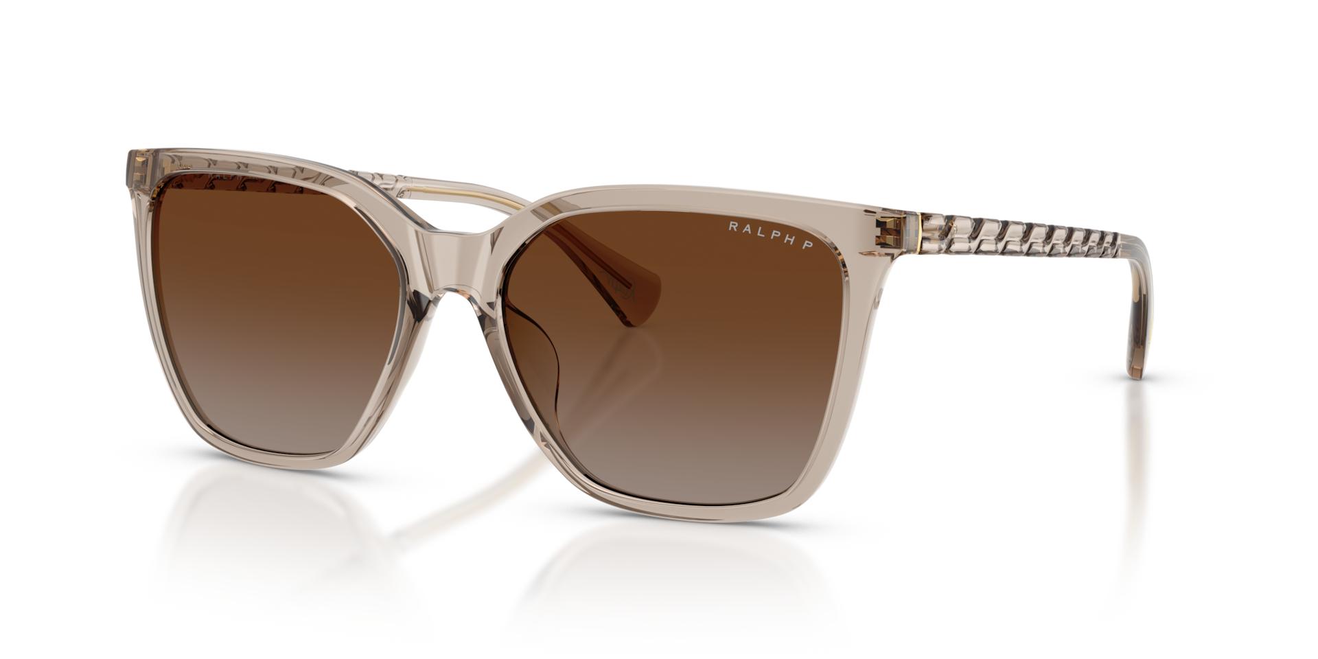 Ralph RA5328U L (56 - 17) with Brown lenses and Beige frame