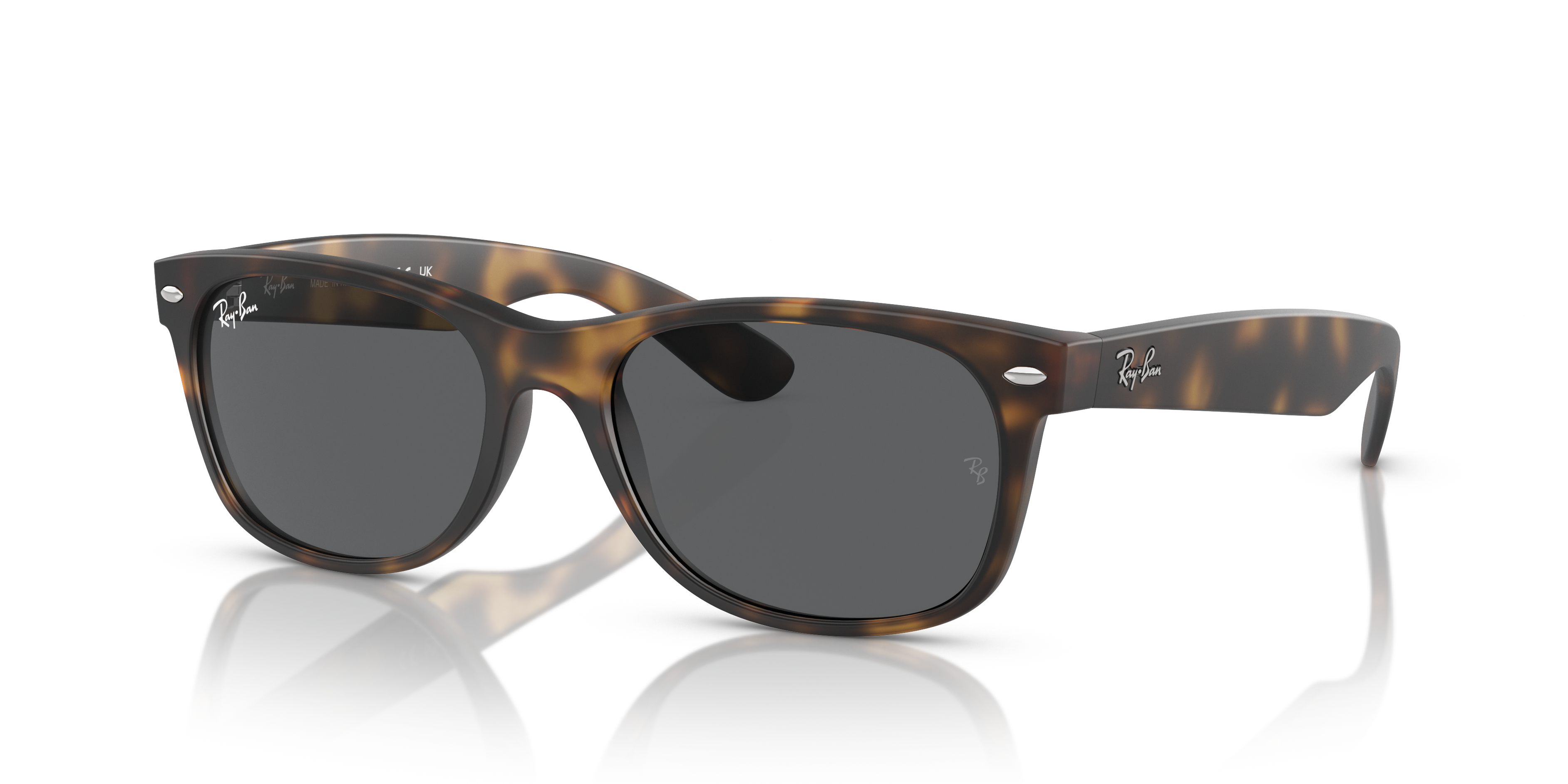 Ray-Ban New Wayfarer Classic S (52 - 18) with Grey lenses and