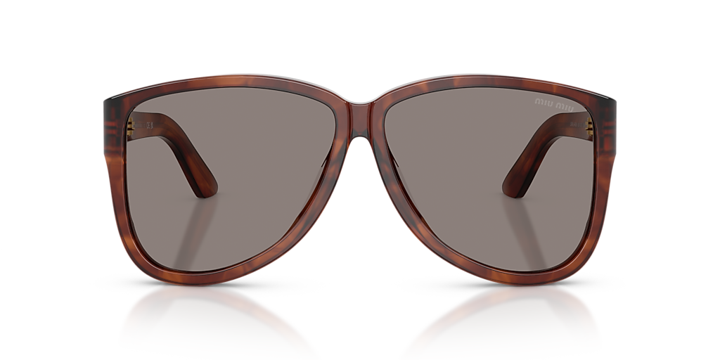 Miu Miu MU A08S M (61 - 12) with Grey lenses and Brown frame