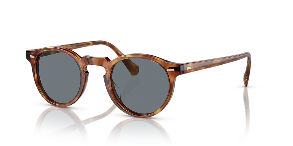 Oliver Peoples Gregory Peck Sun M (50 - 23) com Lentes Azul e