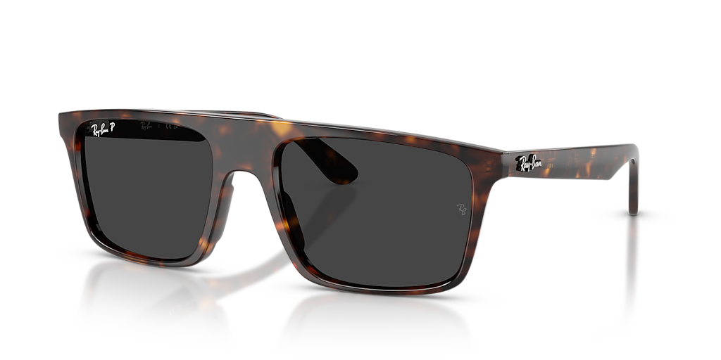 Ray-Ban RB2222 L (55 - 20) with Black lenses and Tortoise frame