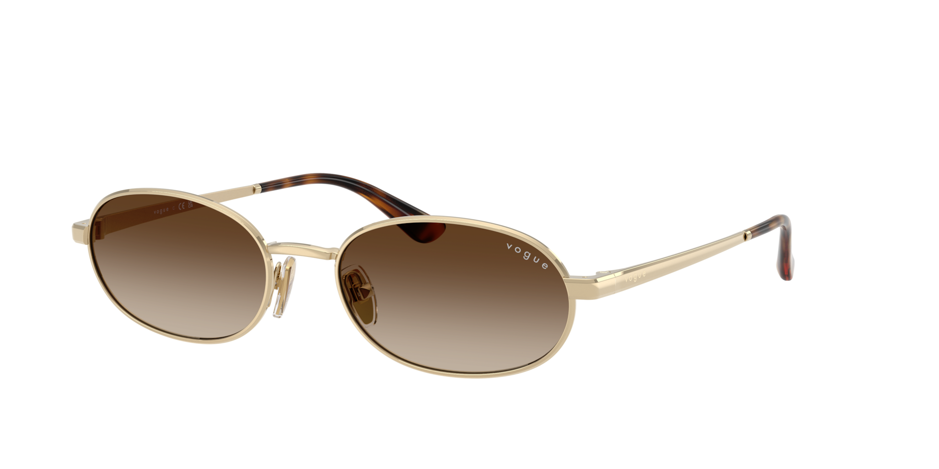 Vogue , Sunglasses, Female, Yellow, 54 Mm, Vo4323s Sunglasses - Image 3