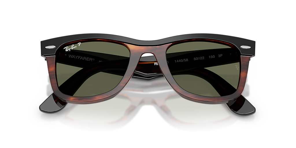 Ray-Ban Wayfarer Street Neat M (50 - 22) with Green lenses and